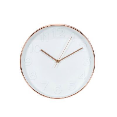  Μεταλλικό Ρολόι Τοίχου 30 cm Home Deco Factory HD3305 