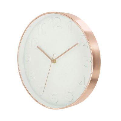  Μεταλλικό Ρολόι Τοίχου 30 cm Home Deco Factory HD3305 
