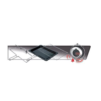  Ηλεκτρικό Φουρνάκι MPM 2000W MPE-07/T 
