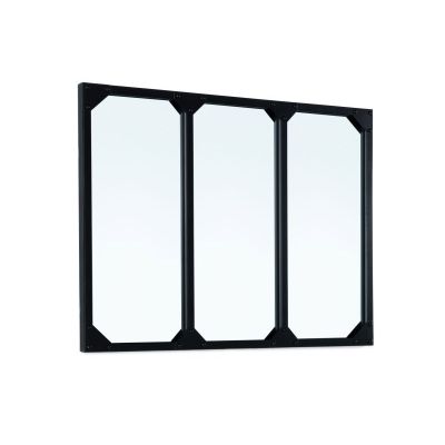  Μεταλλικός Ορθογώνιος Καθρέπτης 80 x 2.5 x 60 cm Idomya 30042372 
