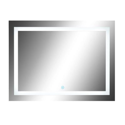  Καθρέπτης Μπάνιου με LED Φωτισμό 80 x 60 x 4 cm HOMCOM 834-031 