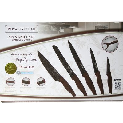  Σετ Μαχαιριών Royalty Line 5 τμχ RL-WD5M 