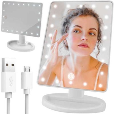 Καθρέφτης Με 22 LED,Iso Trade