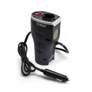  Car Power Inverter Technaxx with 2 USB Ports TE-13 