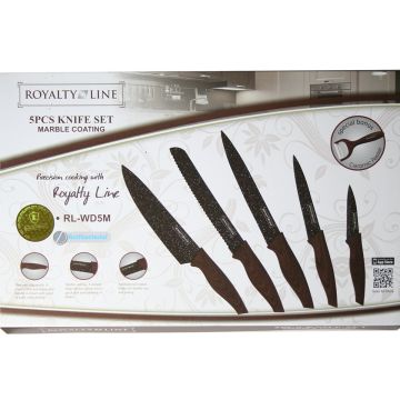  Σετ Μαχαιριών Royalty Line 5 τμχ RL-WD5M 