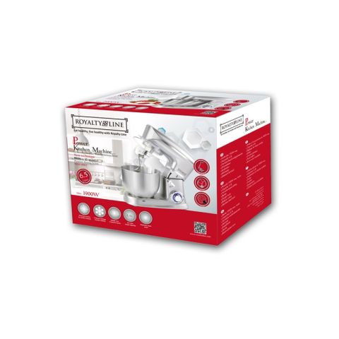  Κουζινομηχανή Royalty Line 1900 W Χρώματος Γκρι RL-PKM1900.7 