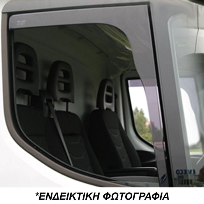  MERCEDES SPRINTER W902 / W903 / W904 / W905 2D 1995-2006 ΖΕΥΓΑΡΙ ΑΝΕΜΟΘΡΑΥΣΤΕΣ VAN ΑΠΟ ΕΥΚΑΜΠΤΟ ΦΙΜΕ ΠΛΑΣΤΙΚΟ HEKO (Μ49 X Υ57 cm) - 2 ΤΕΜ. 