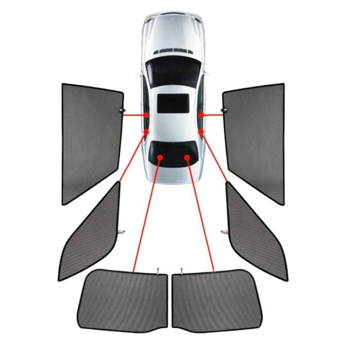  AUDI Q5 (FY) 5D 2017+  ΚΟΥΡΤΙΝΑΚΙΑ ΜΑΡΚΕ CAR SHADES - 6 ΤΕΜ. 