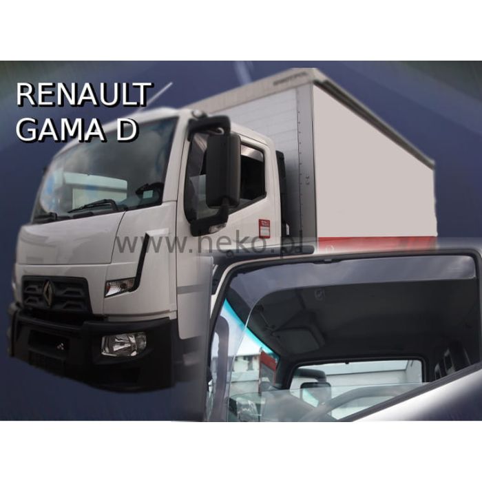  RENAULT Gama D Cab 2,0 (3,5-7,5 T)2014R-&gt; - ΖΕΥΓΑΡΙ ΑΝΕΜΟΘΡΑΥΣΤΕΣ  ΑΠΟ ΕΥΚΑΜΠΤΟ ΦΙΜΕ ΠΛΑΣΤΙΚΟ HEKO - 2 ΤΕΜ. 