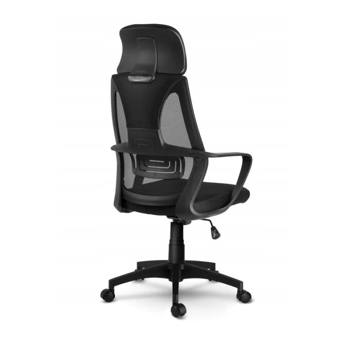 Καρέκλα Γραφείου 64 x 46 x 118-128 cm Χρώματος Μαύρο Praga Sofotel 2290 
