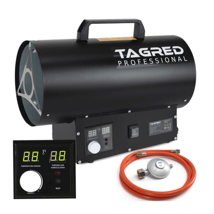  Επαγγελματικό Αερόθερμο Υγραερίου με Θερμοστάτη και LCD Οθόνη 15 kW Tagred TA961 