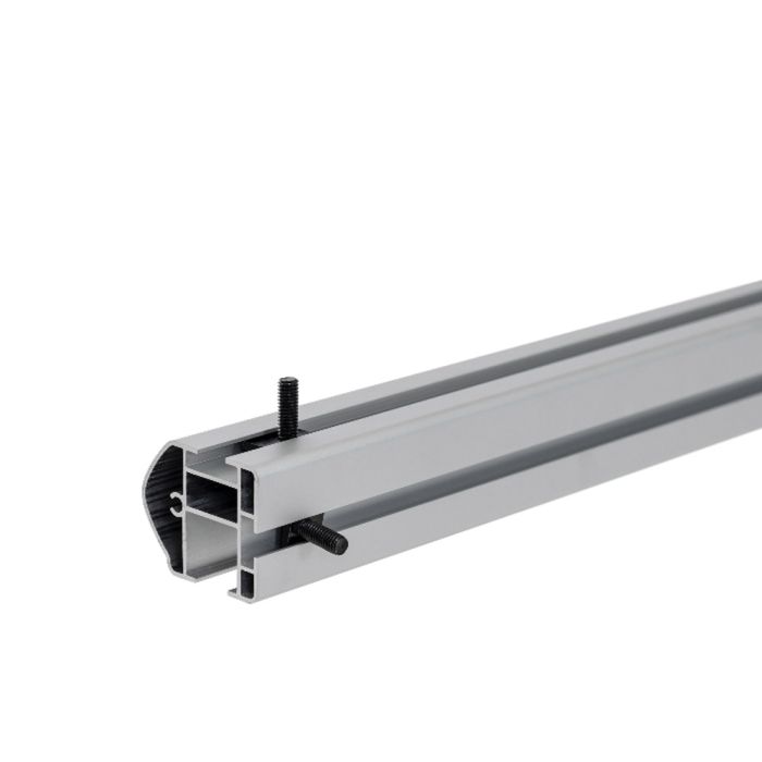  Πλήρες Σετ με Μπάρες Οροφής Αλουμινίου Airdyn B 165 cm και Άκρα Τοποθέτησης για Επαγγελματικά Οχήματα και Van Menabo - 3 τεμ. 
