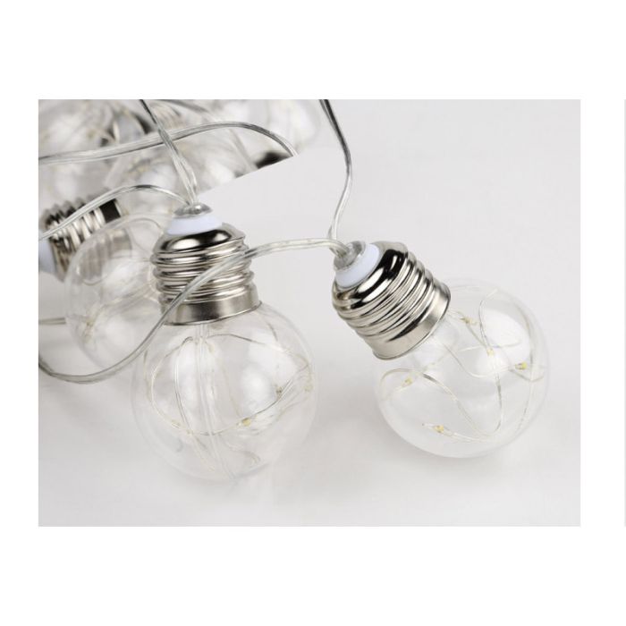  Ηλιακή Γιρλάντα με 10 Λαμπτήρες LED Filaments SPM 40000125 