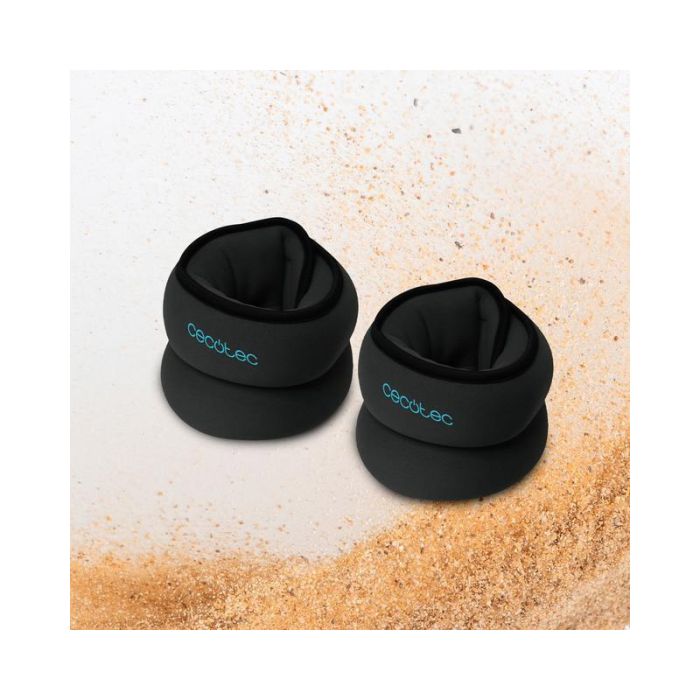  Σετ Βαράκια Καρπών και Αστραγάλων 2 x 1 Kg Cecotec DrumFit AnkleBell 1000 Neo CEC-07206 