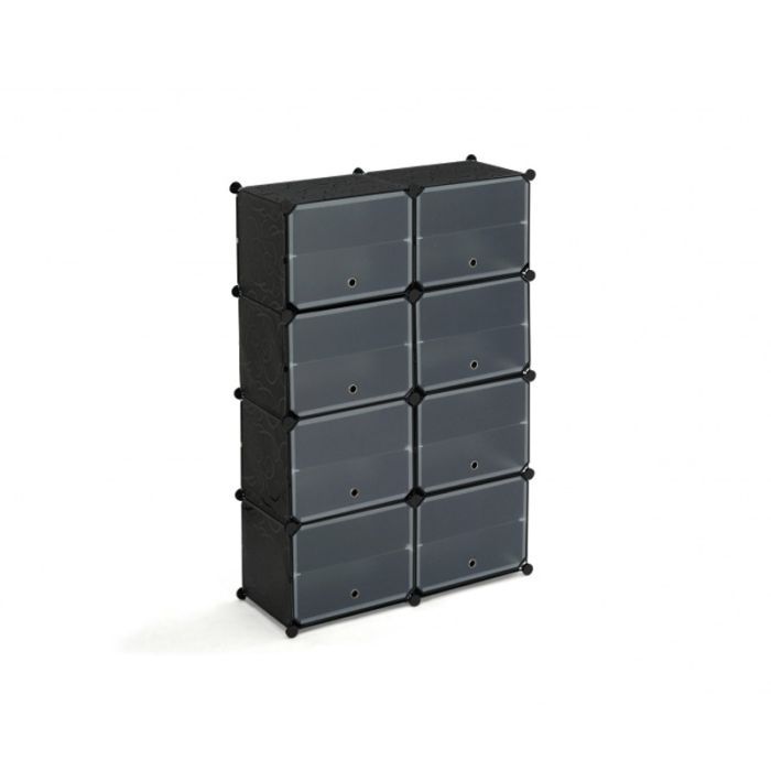  Πλαστική Παπουτσοθήκη με 8 Ράφια 83 x 32 x 122 cm Idomya 30012306 