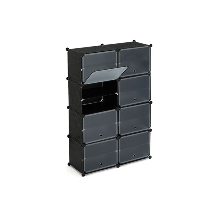  Πλαστική Παπουτσοθήκη με 8 Ράφια 83 x 32 x 122 cm Idomya 30012306 