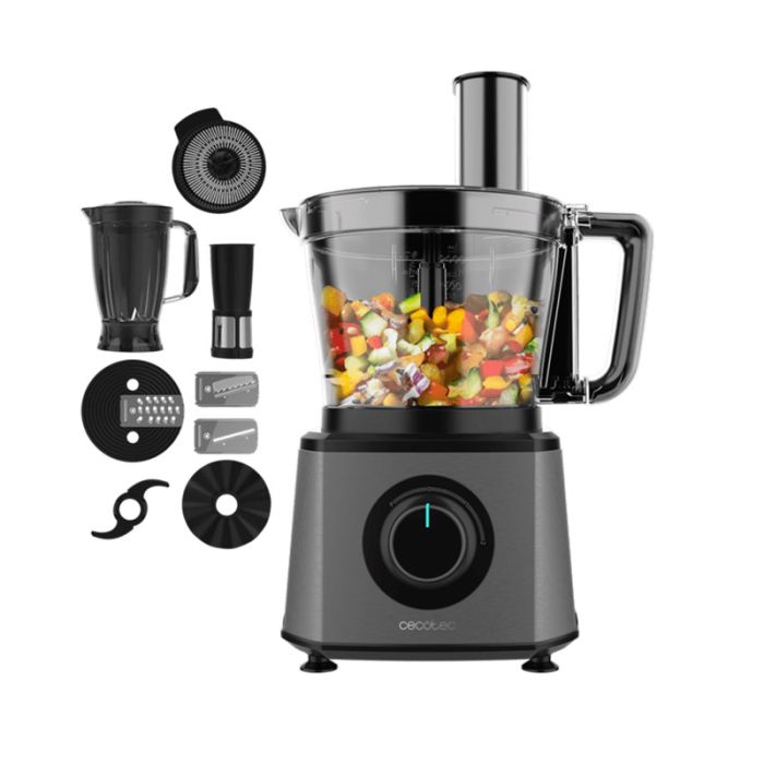 Επεξεργαστής Τροφίμων - Πολυμίξερ 2000 W Cecotec Paprika 2000 Full CEC-04361 
