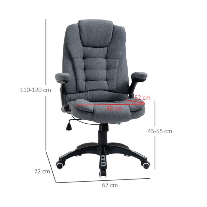  Καρέκλα Γραφείου 67 x 72 x 110-120 cm Vinsetto 921-416 