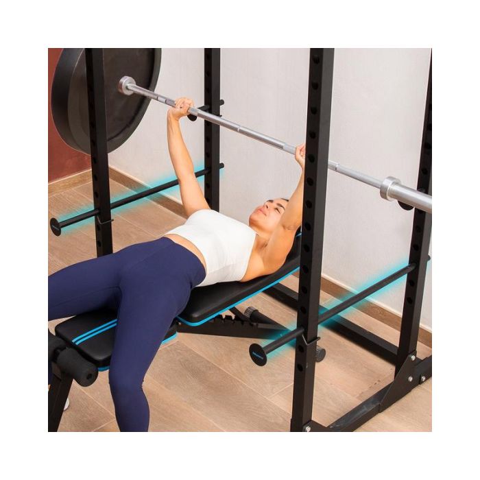  Πολυόργανο Γυμναστικής 117 x 119 x 210 cm Cecotec DrumFit PowerRack 1000 CEC-07190 
