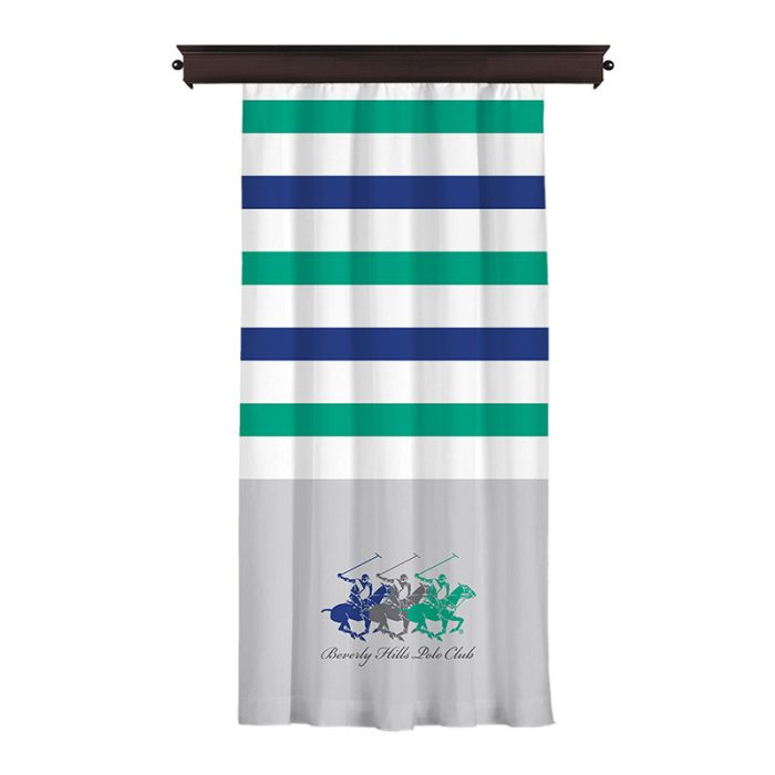 Κουρτίνα με Τρουκς 140 x 260 cm Beverly Hills Polo Club 176BHP8801 