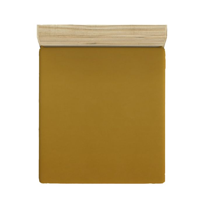  Μονό Σεντόνι 180 x 240 cm Χρώματος Μουσταρδί Beverly Hills Polo Club 176BHP1128 
