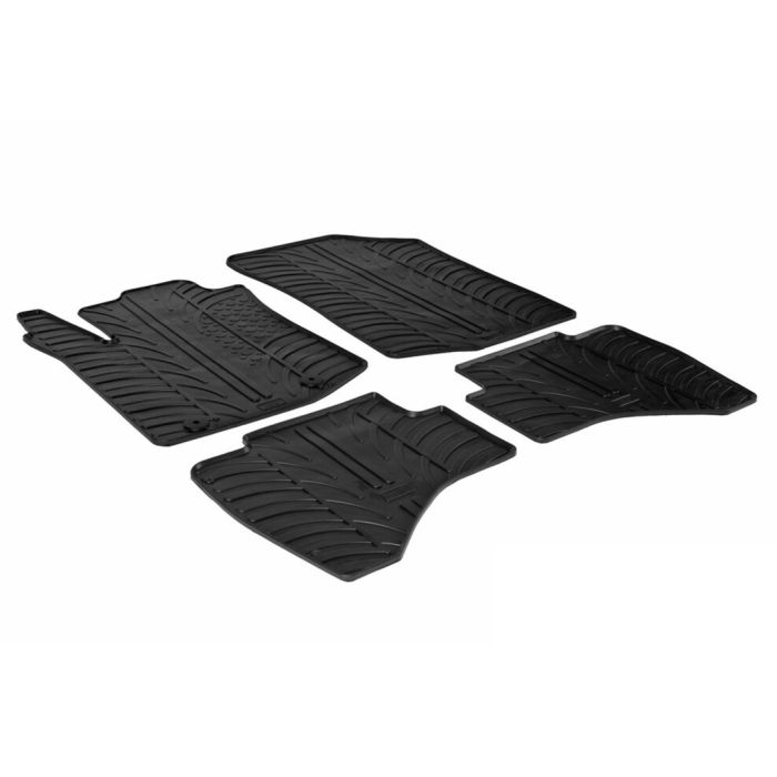  CITROEN C1 3D / 5D 2014-03/2021 / CITROEN C1 AIRSCAPE 2014-2018 / PEUGEOT 108 3D / 5D 06/2014-03/2021 / PEUGEOT 108 TOP! 06/2014-06/2019 / TOYOTA AYGO 2014-2021 ΜΑΡΚΕ ΠΑΤΑΚΙΑ SUMISURA ΛΑΣΤΙΧΟ ΣΕ ΜΑΥΡΟ ΧΡΩΜΑ ME ΚΟΥΜΠΩΜΑΤΑ LAMPA - 4 ΤΕΜ. 
