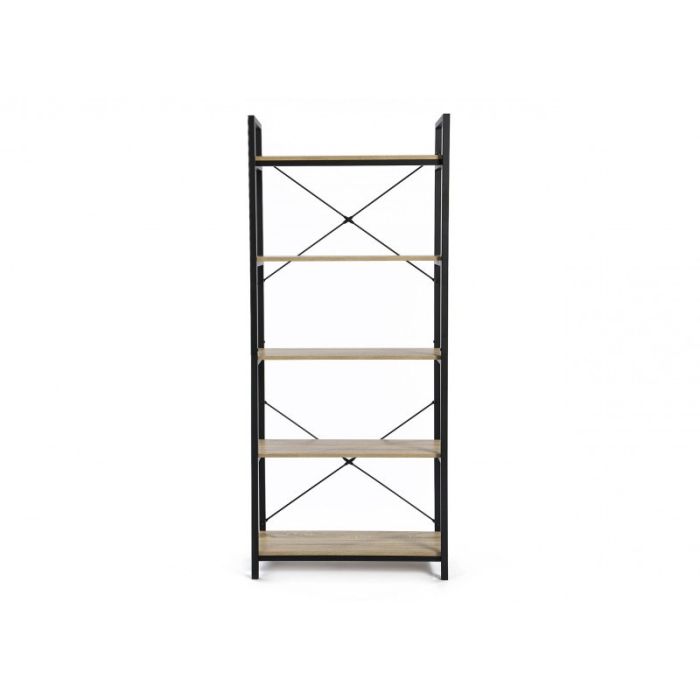  Μεταλλική Βιβλιοθήκη με 5 Ράφια 60 x 30 x 170 cm Idomya 30080263 