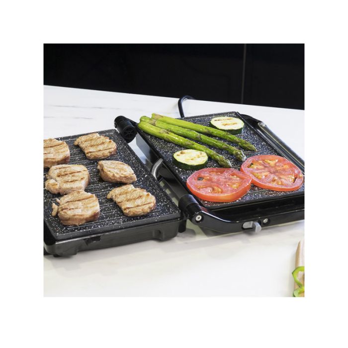  Τοστιέρα - Γκριλ 750 W Rock’nGrill 750 Full Open Cecotec CEC-03011 
