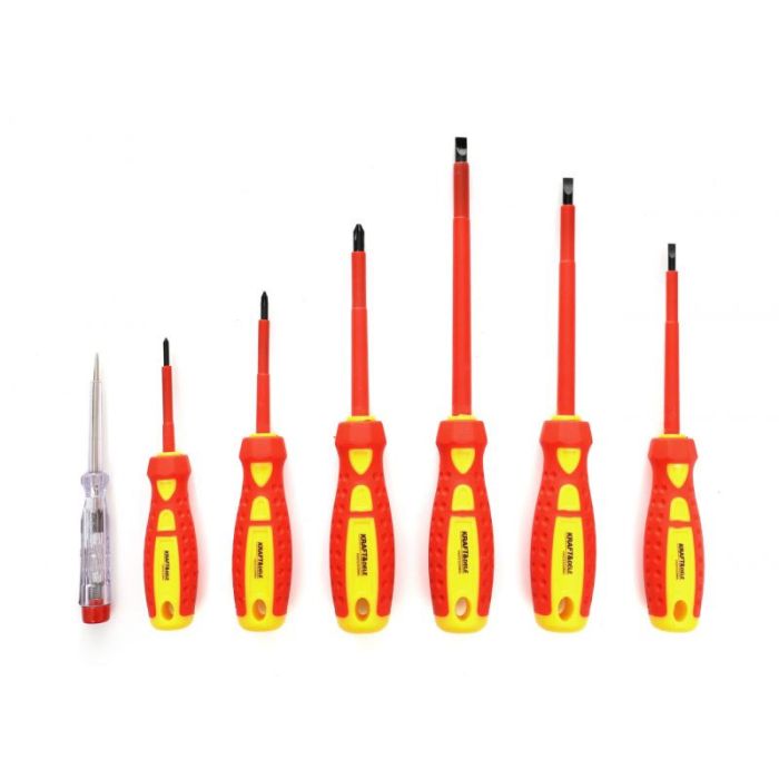  Σετ Κατσαβίδια Ηλεκτρολόγου 7 τμχ Kraft&amp;Dele KD-10905 