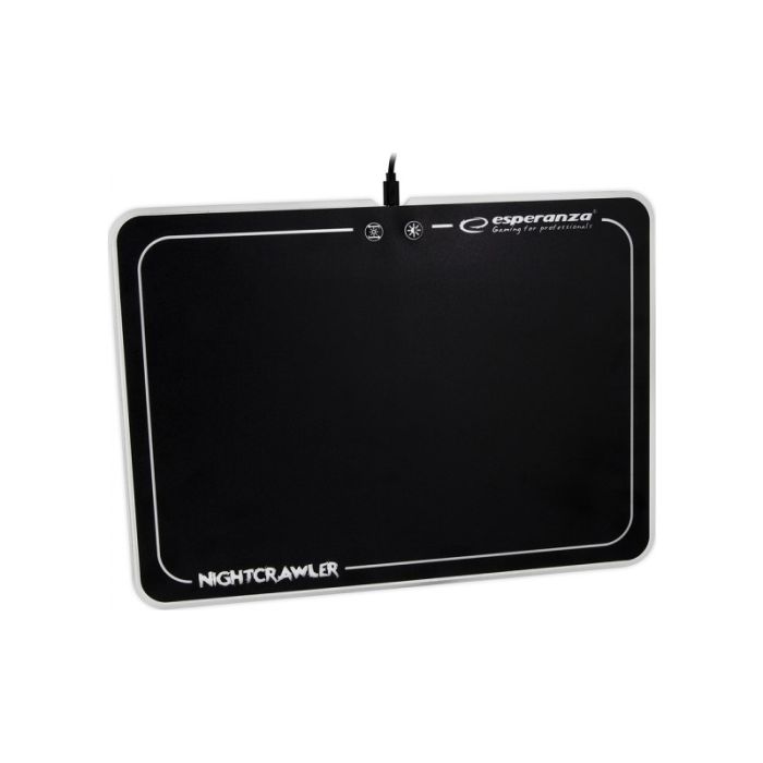  Gaming MousePad με LED RGB Φωτισμό Esperanza Nightcrawler EGP104 