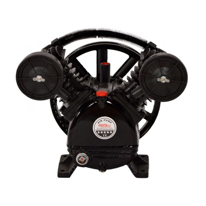  Αεροσυμπιεστής Λαδιού 4KW 600 Lt / min με 2 Έμβολα Kraft&amp;Dele KD-1404 