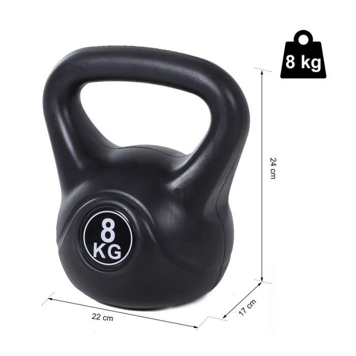 Kettlebell 8 Kg HOMCOM A91-076 