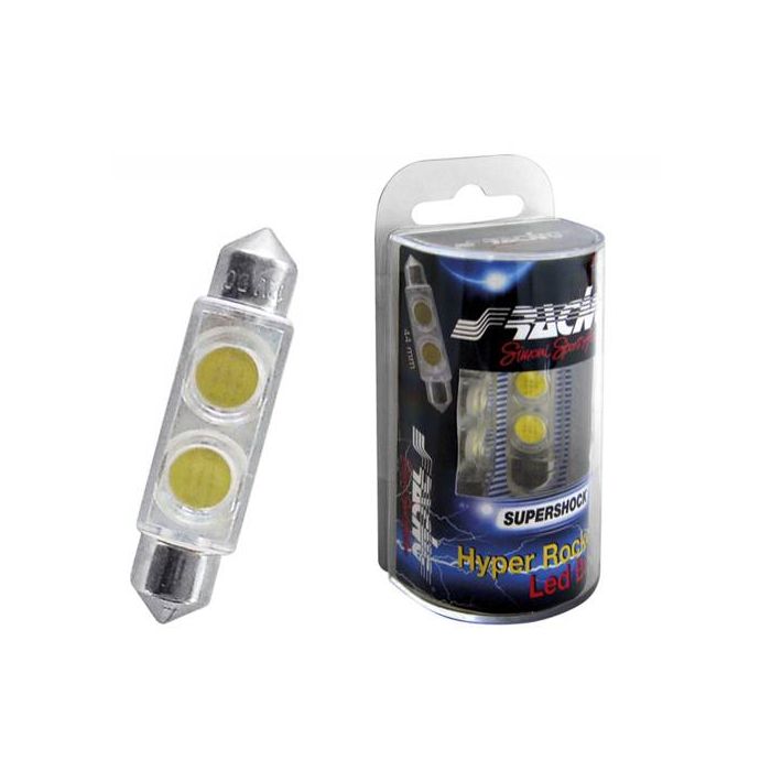  ΛΑΜΠΑΚΙΑ ΠΛΑΦΟΝΙΕΡΑΣ 12V 10x44mm HYPER-MICROLED2 ΛΕΥΚΟ 2ΤΕΜ. 