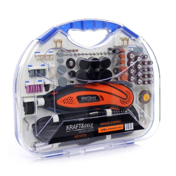  Mini Λειαντήρας 270 W με Θήκη και Αξεσουάρ Kraft&amp;Dele KD-10753 