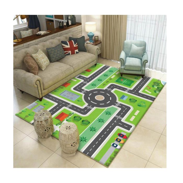  Παιδικό Χαλί με Μοτίβο Πόλης 130 x 180 cm Hoppline HOP1001235-2 