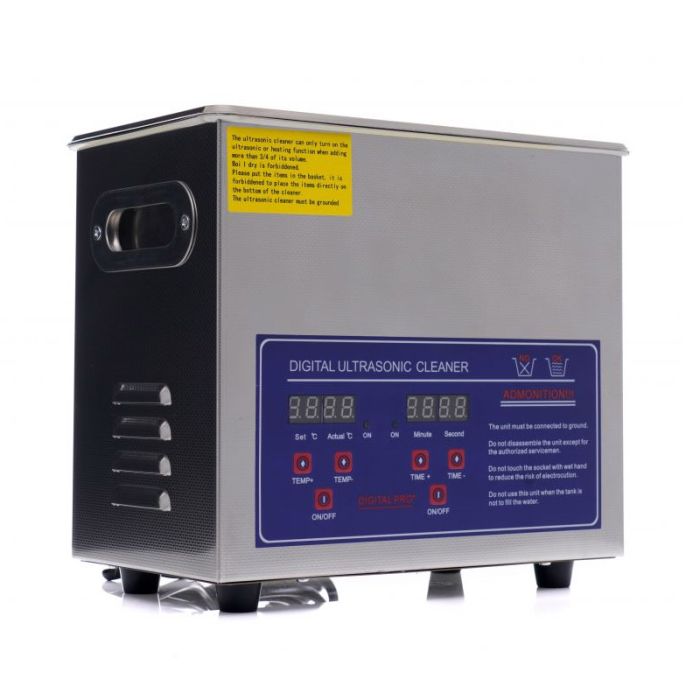  Ψηφιακός Καθαριστής Υπερήχων 6.5 Lt 230 W Kraft&amp;Dele KD-449 