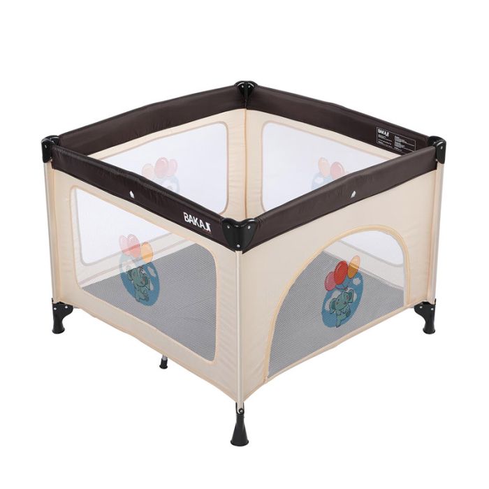  Πτυσσόμενο Παρκοκρέβατο 100 x 100 x 76 cm Bakaji 8057711883585 