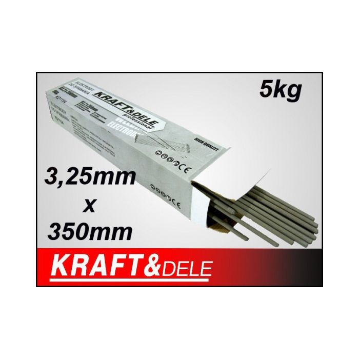  Ηλεκτρόδια Συγκόλλησης Τιτανίου 3.2 x 350 mm 5 Kg Kraft&amp;Dele KD-1154 