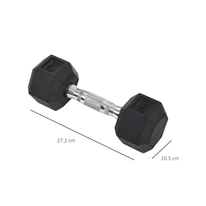  Σετ Αλτήρες 5 Kg 2 τμχ HOMCOM A91-016V01 