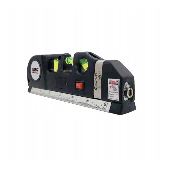  Μέτρο - Αλφάδι με Γραμμή Laser 250 cm Bass Polska BP-1464 