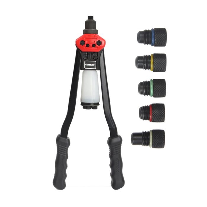  Πριτσιναδόρος Χειρός 2.4 - 6.4 mm 380 mm με 5 Κεφαλές MAR-POL M49574 