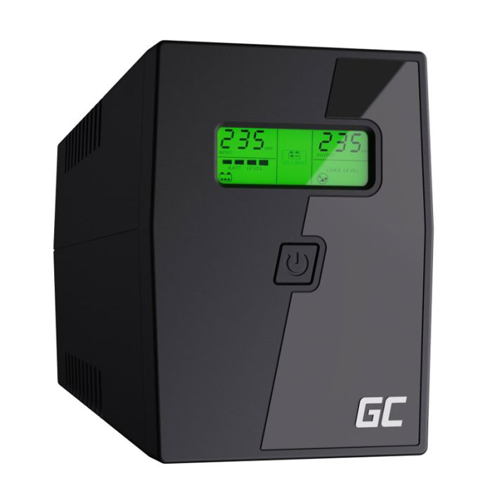  UPS με 2 Schuko Πρίζες 600 VA 360 W Green Cell UPS01LCD 