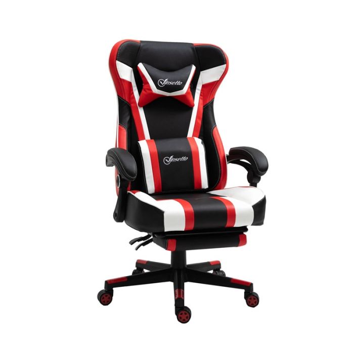  Καρέκλα Gaming με Υποπόδιο 69 x 63 x 122-132 cm Vinsetto 921-357 