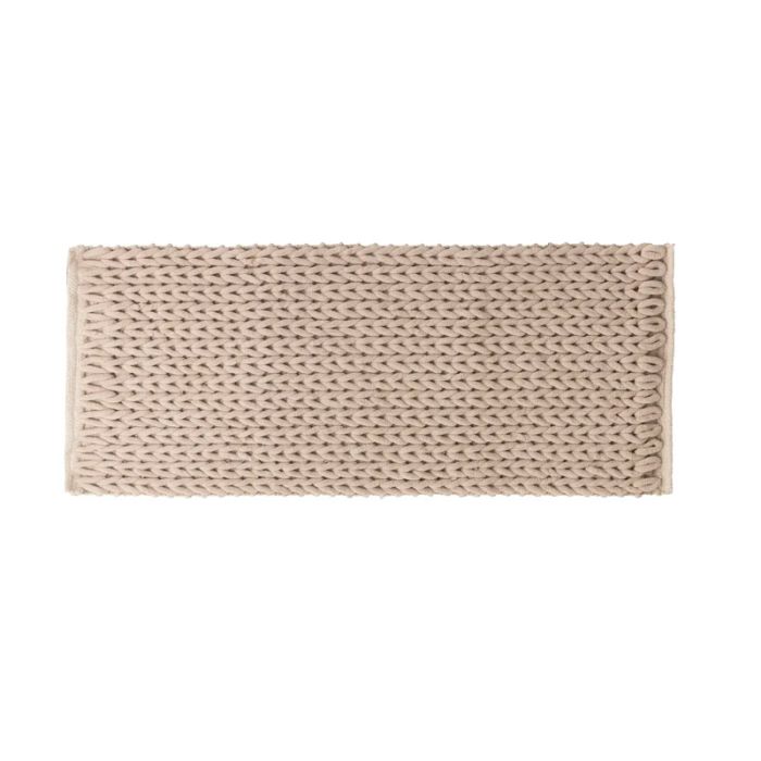  Χαλάκι Μπάνιου 120 x 50 x 2 cm Χρώματος Μπεζ 5Five Simply Smart 174727O 
