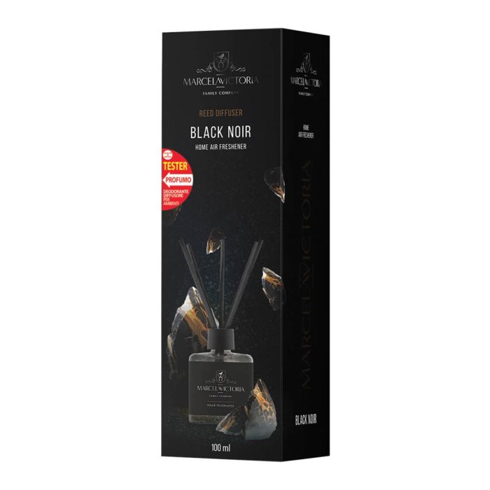  ΑΡΩΜΑΤΙΚΟ ΧΩΡΟΥ 100ml ΜΕ STICKS - BLACK NOIR 