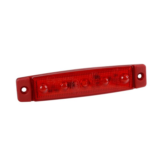 ΦΩΣ ΟΓΚΟΥ 12/24V 5xSMD LED ΚΟΚΚΙΝΟ 96x20mm ΜΕ ΕΓΚΡΙΣΗ ΤΥΠΟΥ R7/R10  LAMPA - 1 TEM. 