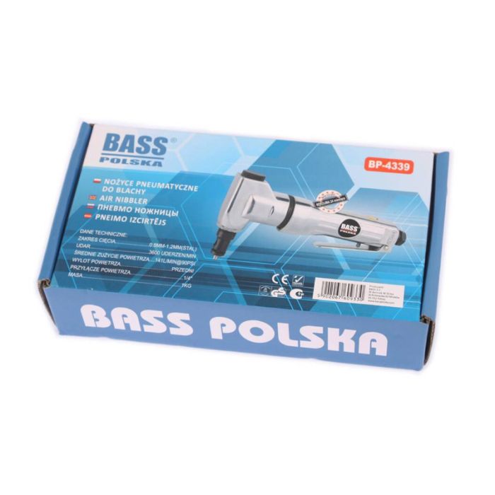  Αεροψάλιδο Λαμαρίνας 0.5 - 1.2 mm Bass Polska BP-4339 