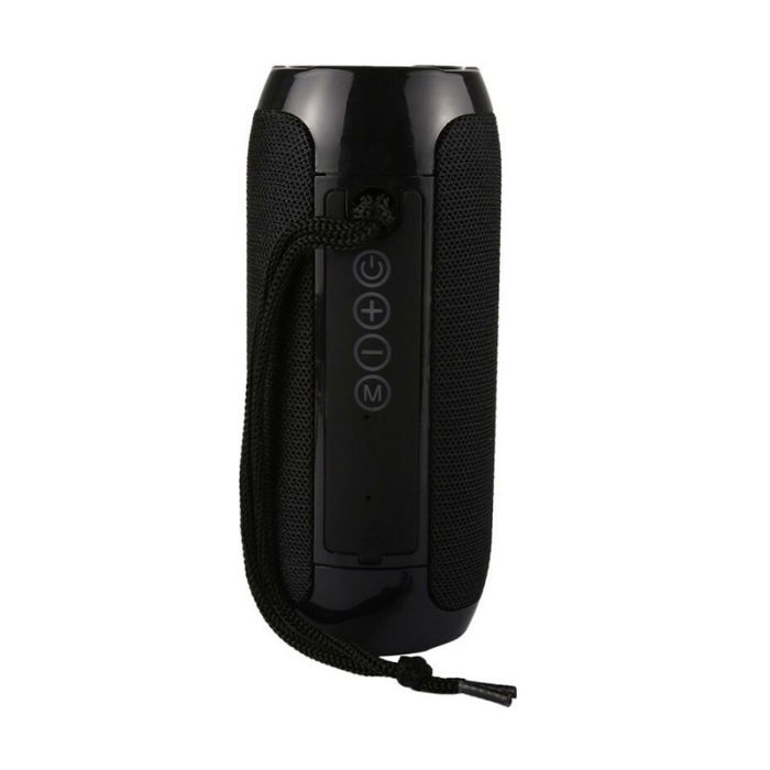 Φορητό Ασύρματο Επαναφορτιζόμενο Ηχείο Bluetooth με FM/USB/TF/AUX Χρώματος Μαύρο T&G TG117