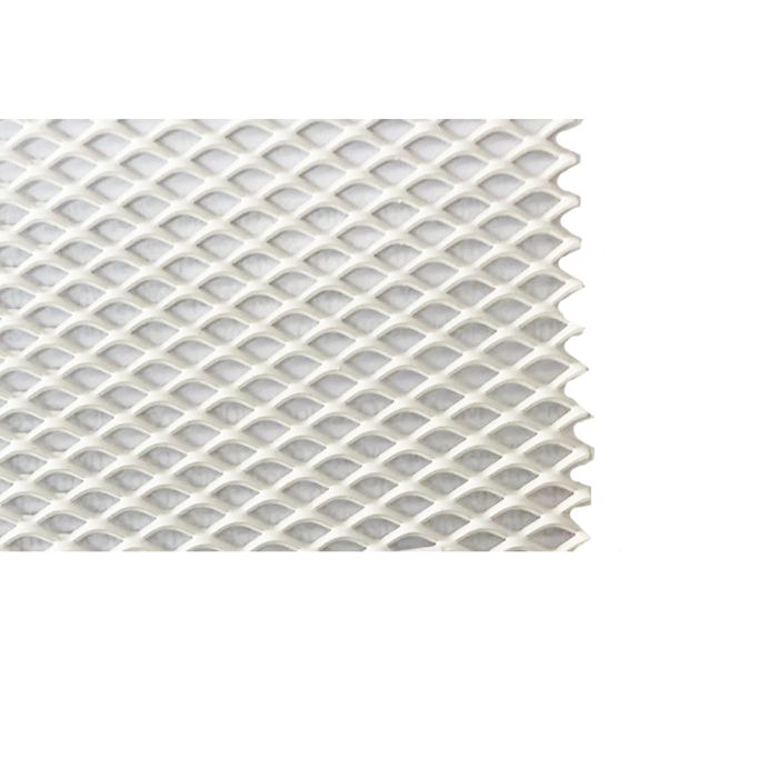  ΣΙΤΑ ΑΛΟΥΜΙΝΙΟΥ ΛΕΥΚΗ 100x25cm ΤΡΥΠΑ 0,7x0,3cm ΠΑΧΟΣ 0,2cm - 1 ΤΕΜ. 
