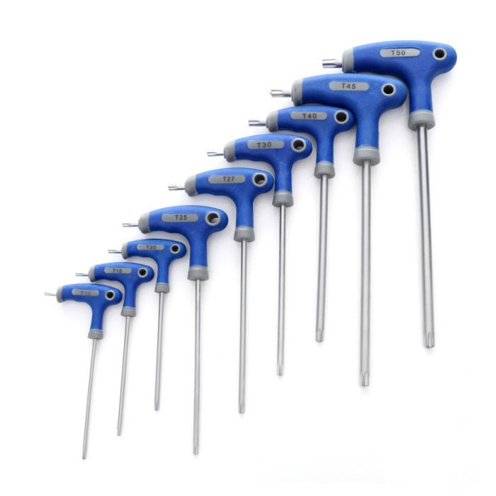  Σετ Εξάγωνα Torx Ταφ 9 τμχ Kraft&amp;Dele KD-10247 